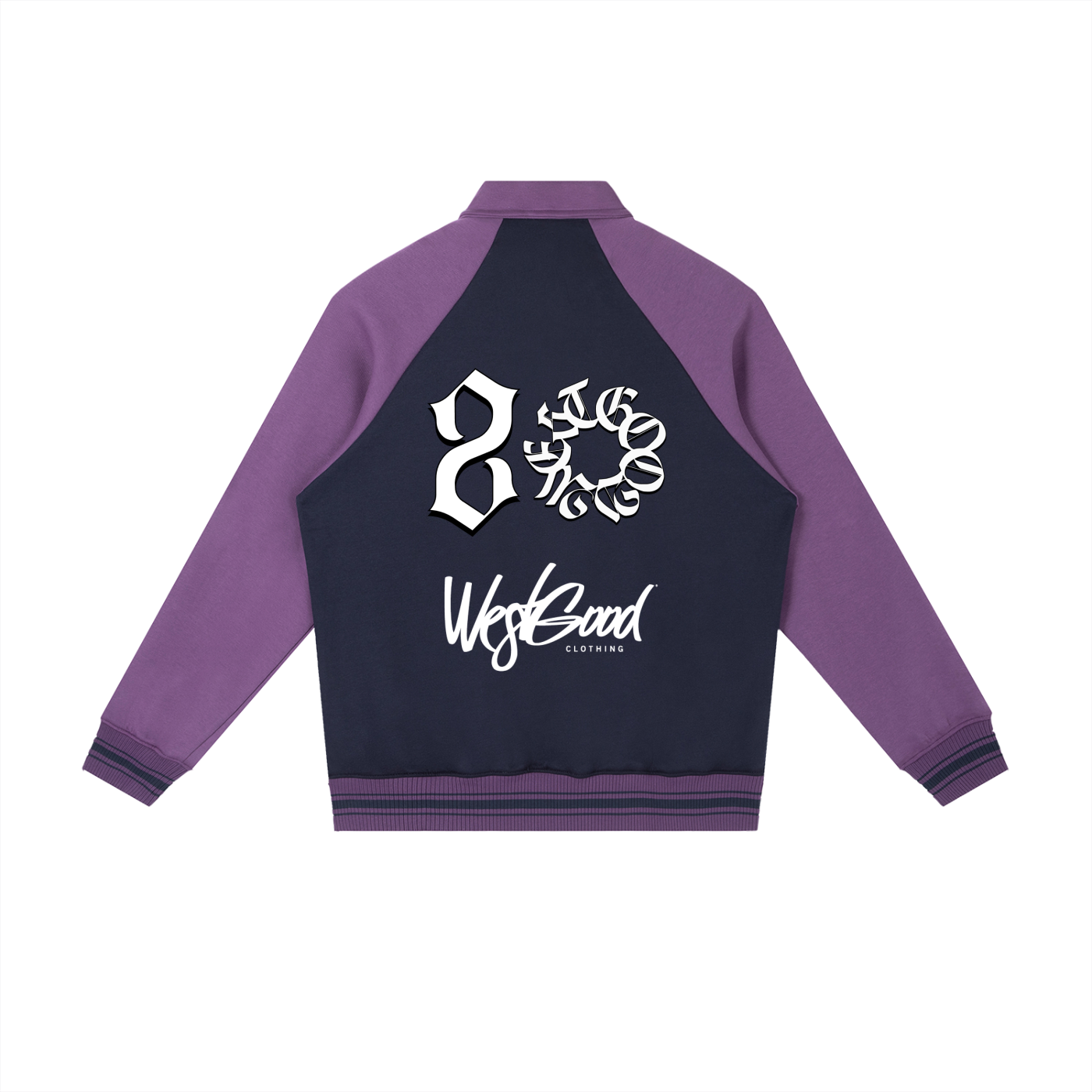 WEST GOOD CLOTHING 20 Raglan Sleeve Baseball Jacket
