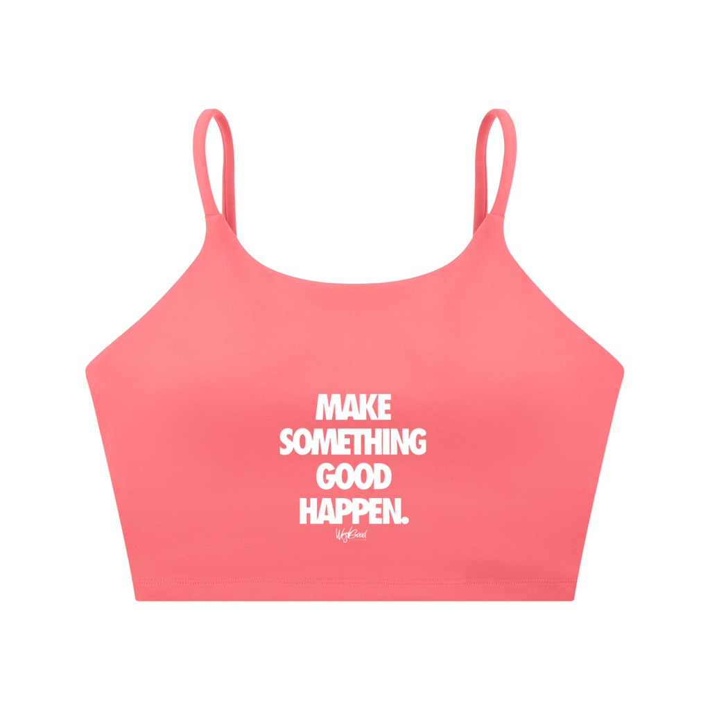 Spaghetti Strap Yoga Sports Bra