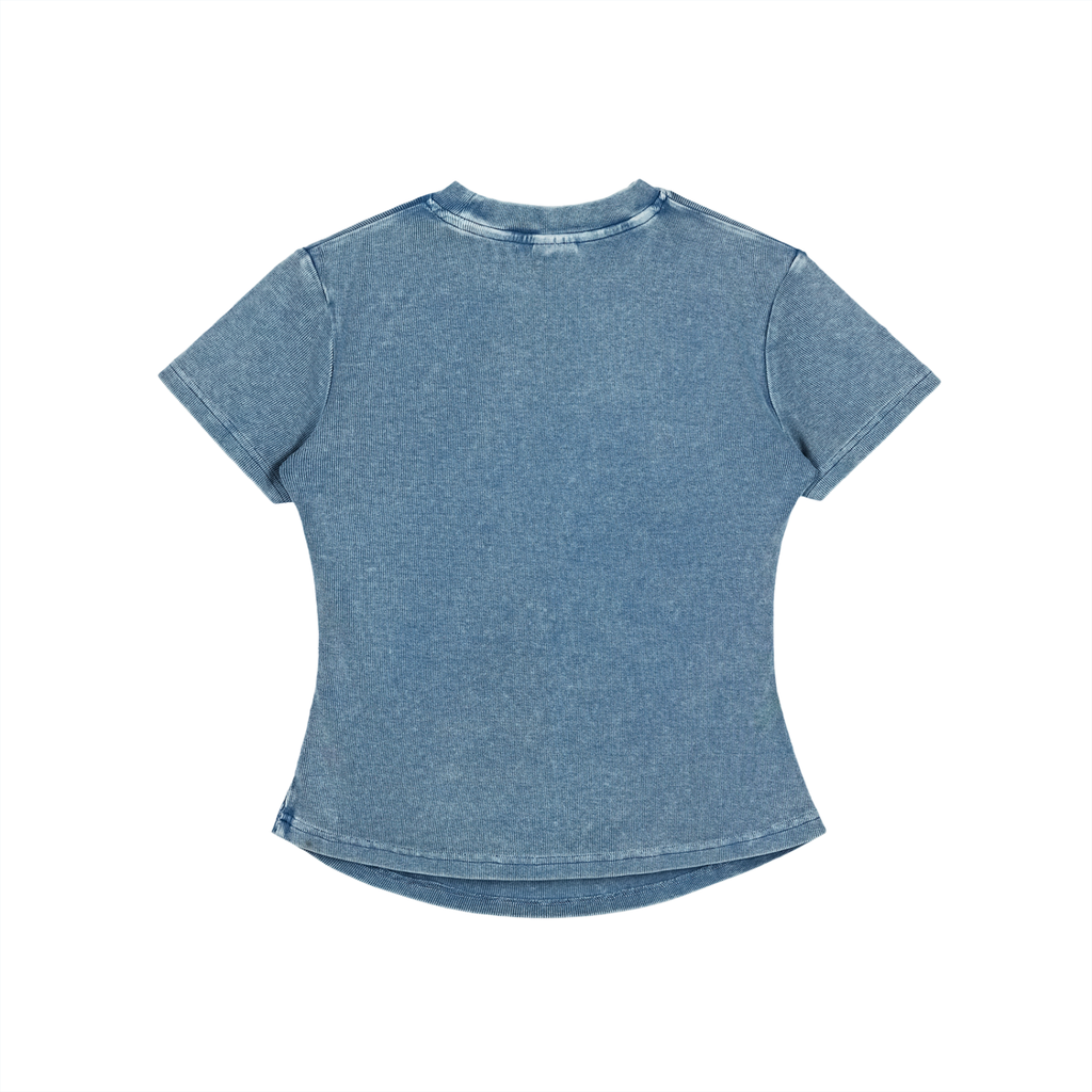 M.Y.T.H Vintaged-Wash Bodycon Cotton T-Shirt