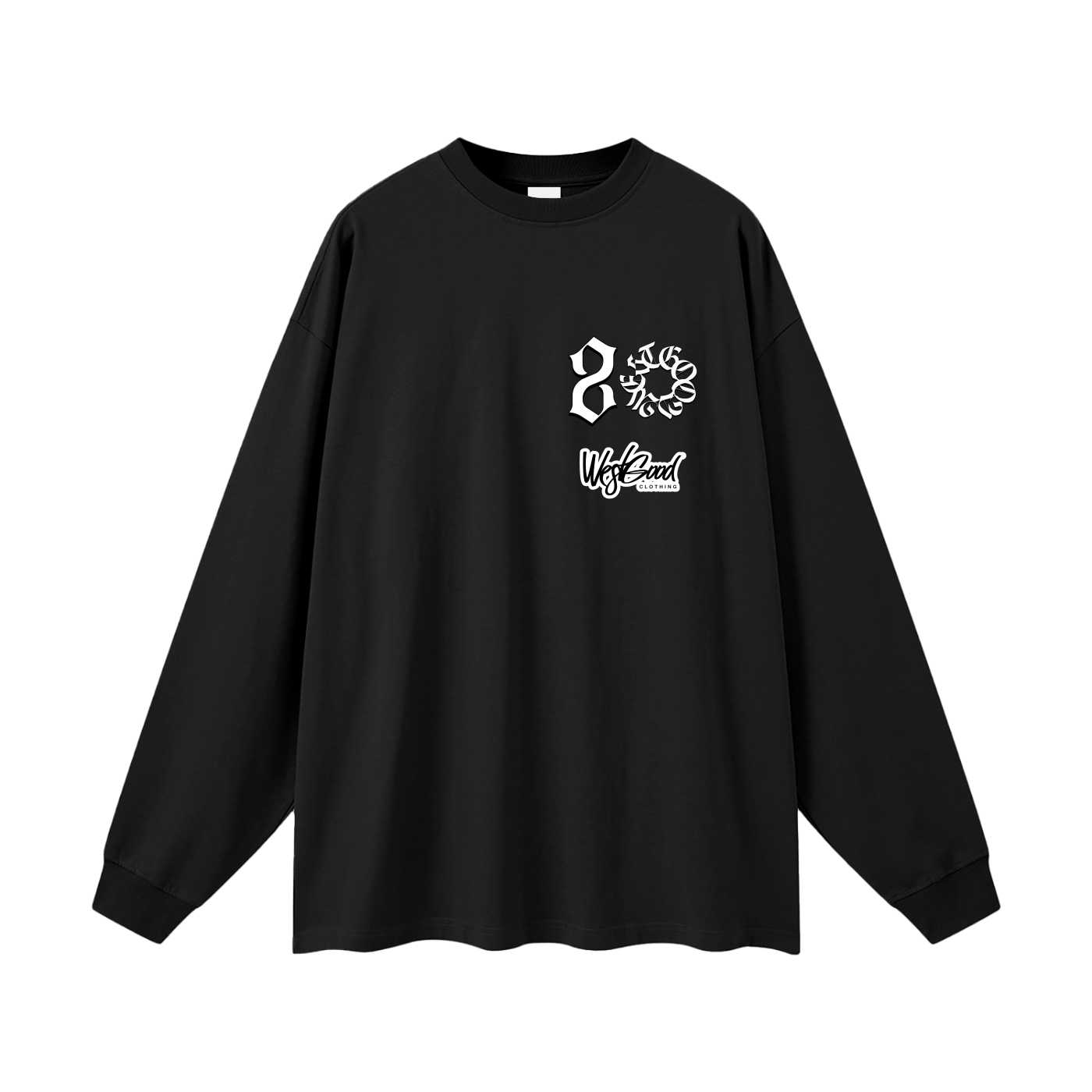West Good 20 Oversized Unisex Long Sleeve T-Shirt