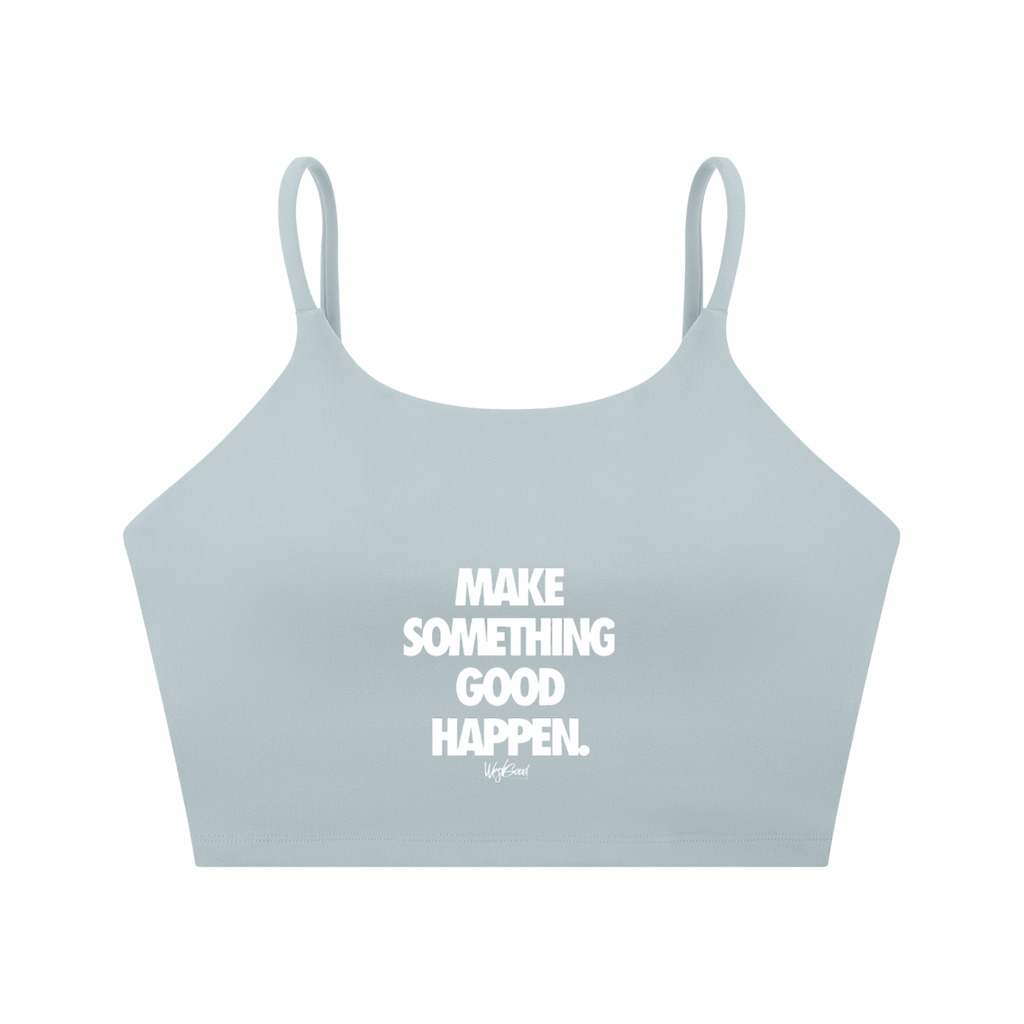 Spaghetti Strap Yoga Sports Bra